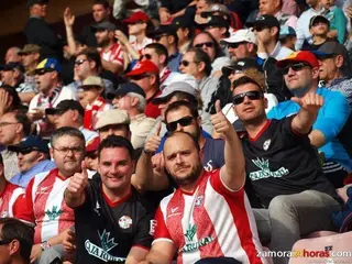 La plantilla del Zamora espera que la afición meta el primer gol ante el Burgos