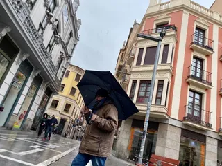 Lluvia paraguas