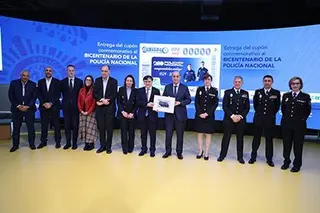 El cupón de la ONCE celebra el Bicentenario de la Policía Nacional ONCE