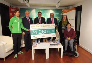 La Iniciativa Solidaria de Caja Rural y Seguros RGA recauda 74.260 euros para Fundación ONCE