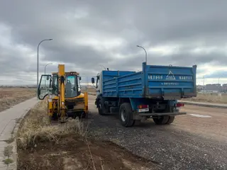 Obras en la calle Arañuelos