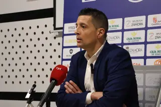 Saulo Hernández, en rueda de prensa este sábado | Carlos G. Rodríguez