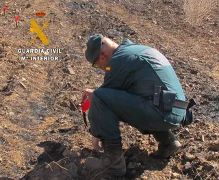 Incendio guardia civil investigacion