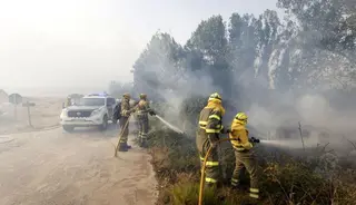 Imagen de archivo de un incendio