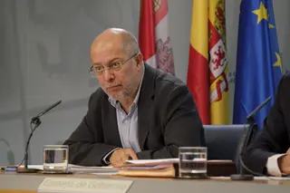 Igea durante una rueda de prensa en la Junta.