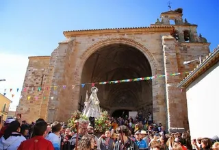 La romería de la Virgen de la Concha a La Hiniesta no podrá atravesar Valorio por las obras del Ave