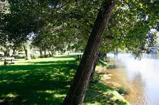 Playa fluvial de Camarzana. Archivo
