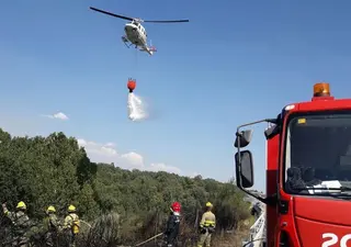 Los medios de extinción trabajaban en las últimas horas en nueve incendios en la provincia
