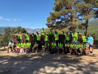 Campamento del Balonmano Zamora en Sanabria