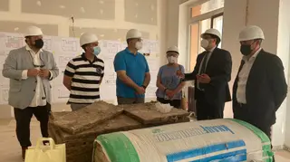 Las obras de reforma de la Casa de Zamora en Madrid, a buen ritmo