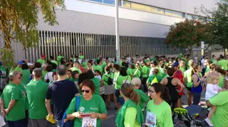 Imagen de archivo de una marcha a favor de Fundame en otra localidad 