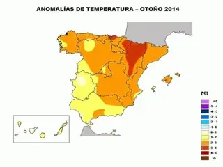 El otoño está a punto de concluir como el más cálido desde que se registran datos