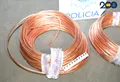 Material incautado por la Policía Nacional 