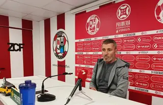 Óscar Cano en la previa al Arenteiro