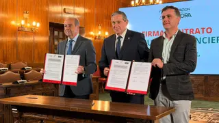 La Diputación adjudica a Caja Rural un servicio pionero de atención bancaria itinerante