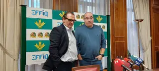 Narciso Prieto y Eduardo Carribero