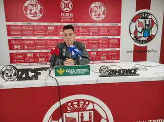 Álvaro Romero en rueda de prensa.
