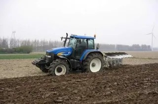 Un agricultor en el campo