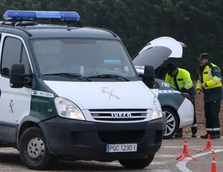 Control de la Guardia Civil. Archivo