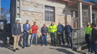 Nuevo alumbrado público en Gamones