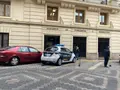Imagen de la puerta de los juzgados de Zamora
