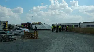 Descarrilamiento tren hiniesta