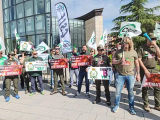 CSIF protesta por el "insuficiente" operativo contra incendios forestales de 2025: “No hay agentes para cubrir toda Castilla y León”