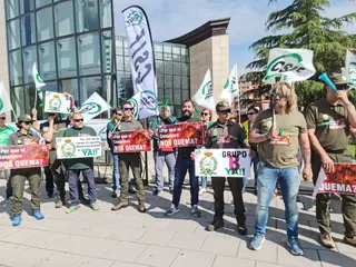 CSIF protesta por el "insuficiente" operativo contra incendios forestales de 2025: “No hay agentes para cubrir toda Castilla y León”