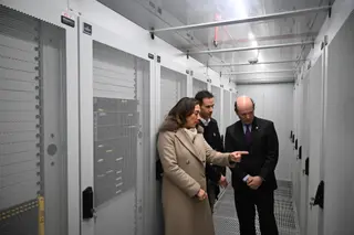 Visita al Centro de Procesamiento de Datos