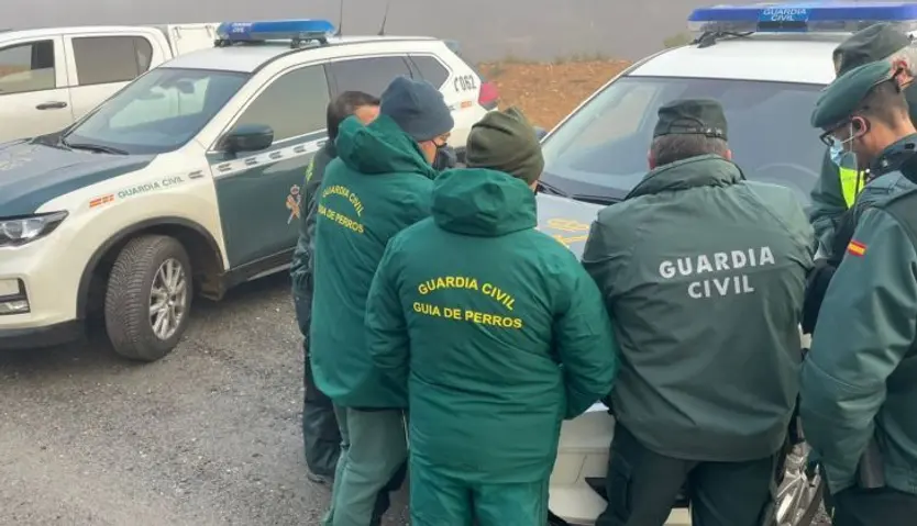 Búsqueda del desaparecido en Aliste esta mañana 2