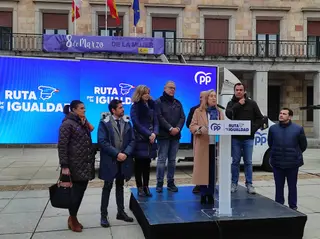 Acto del PP, 'Ruta por la Igualdad' en Zamora.