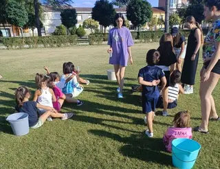Juegos infantiles en Santa Croya