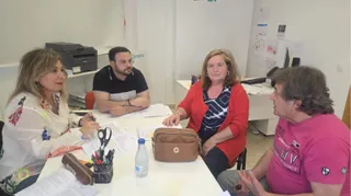 Imagen de la reunión