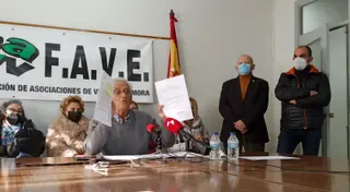 Artemio Pérez en la rueda de prensa