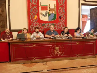 Imagen de la sesión plenaria de agosto celebrada este jueves