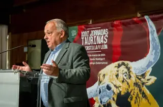 Santonja en las jornadas taurinas de Castilla y León. Archivo