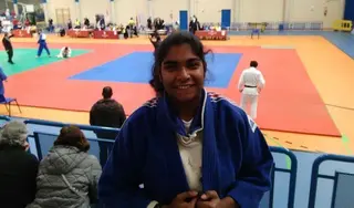 La judoca Anushtha Sarmiento ofrece un gran rendimiento en la Copa de España junior