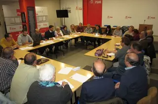 PSOE Zamora. Reunión Comisión Ejecutiva Provincial