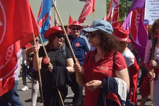 Manifestación Día del Trabajador el pasado 2023