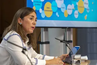 La consejera de Movilidad y Transformación Digital, María González Corral