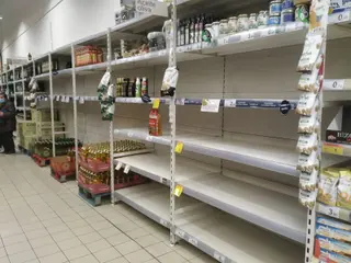 Imagen de la sección de aceite en un supermercado de Zamora