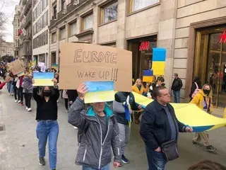 Manifestación en Barcelona. EP