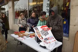Repartiendo besos para despedir la esclerosis múltiple