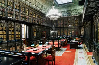 Biblioteca del Senado durante la jornada de Puertas Abiertas en la Cámara Alta en 2024 - Carlos Luján - Europa Press - Archivo