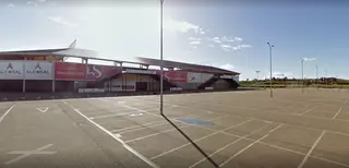 Parking del estadio Ruta de la Plata