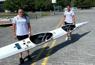 Laura Pedruelo y Estefanía Fernández
