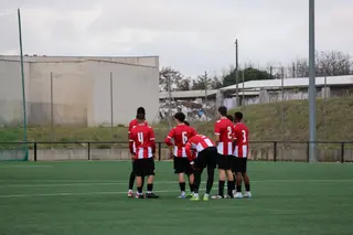 Zamora B en los Anexos en un partido. | CARLOS G. RODRÍGUEZ