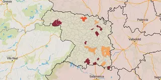 Consulta los municipios de Zamora con incidencia 'problemática' este miércoles