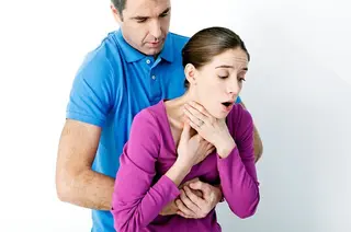 Atragantamiento maniobra heimlich