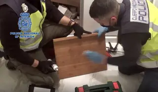 Un instante de la operación